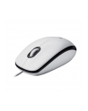 logitech M100 Myszka biało-czarna 910-005004 - nr 60