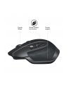 logitech MX Master 2S Myszka bezprzewodowa grafitowa 910-005139 - nr 106