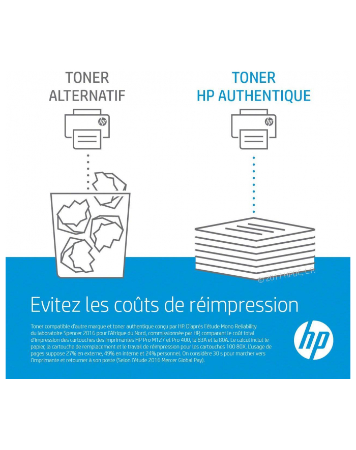 hp inc. 56A Czarny Toner Cartridge CF256A główny