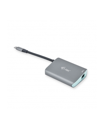 i-tec USB-C Metal HUB z adapterem Gigabit Ethernet 1x USB-C do RJ-45, 10/10/1000 Mbps 1x port USB 3.0 nr 1