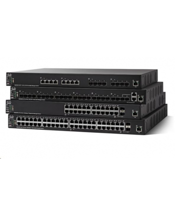 cisco SG550X-24 switch 24x1GbE 2xCombo(RJ45-10GbE/SFP+) 2xSFP+  stack SG550X-24-K9-EU