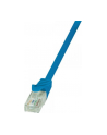 logilink Patch Cable CAT.5e U/UTP, 0,25m, niebieski - nr 4