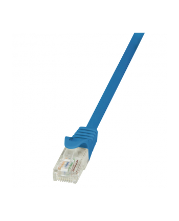 logilink Patch Cable CAT.5e U/UTP, 0.5m, niebieski