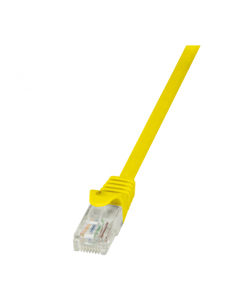 logilink Patch Cable CAT.5e U/UTP, 1m, żółty