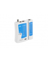 lanberg Tester kabli RJ-45, RJ-12, RJ-11, Coaxial - nr 8