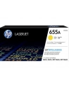 hp inc. 655A Żółty Toner Cartridge CF452A - nr 1