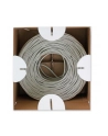 techly Kabel instalacyjny skrętka UTP Cat6 4x2 drut CCA 305m szary - nr 31