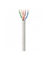techly Kabel instalacyjny skrętka Cat5e UTP 4x2 drut CCA 305m szary - nr 2