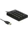 delock Klawiatura numeryczna USB 19 klawiszy czarna - nr 15
