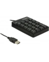 delock Klawiatura numeryczna USB 19 klawiszy czarna - nr 18