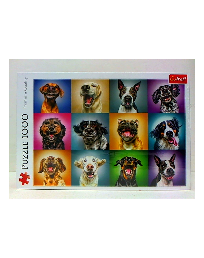 Puzzle 1000el - Zabawne psie portrety 10462 TREFL główny