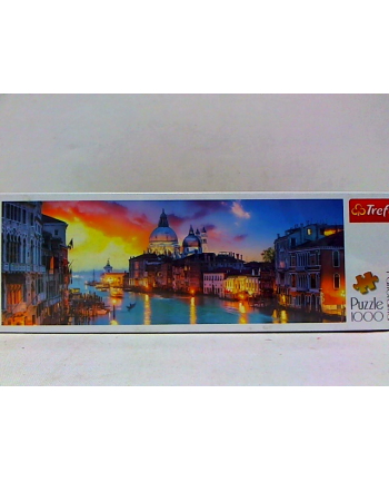 Puzzle 1000el panorama Canal Grande, Wenecja 29037 TREFL nr 1