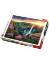 Puzzle 2000el Wodospad Haifoss, Islandia TREFL - nr 1