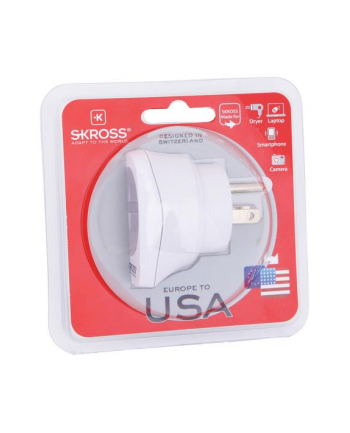 skross Uniwersalny adapter podróżny EU/US/JP