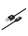 tb Kabel USB-Micro USB 1.5 m. czarny sznurek - nr 1