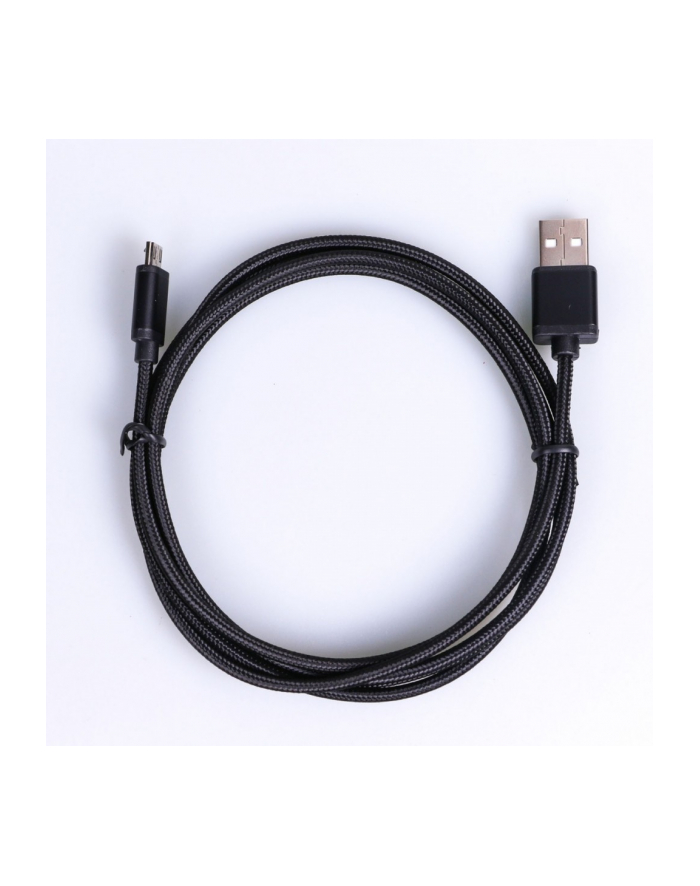 tb Kabel USB-Micro USB 1.5 m. czarny sznurek główny