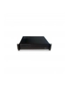 techly Kompaktowa obudowa PC ATX Rack 19cali 2U czarna - nr 1