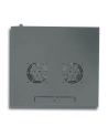 techly Szafka wisząca ECO 19cali 6U/450mm szklane drzwi zmontowana czarna - nr 10