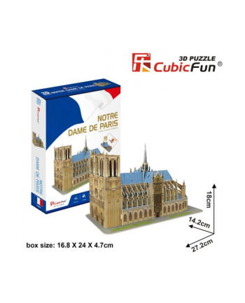 dante Puzzle 3D Katedra Notre Dame 20042