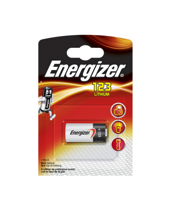 energizer Bateria Fotograficzna Lithium 123 1 szt. Blister