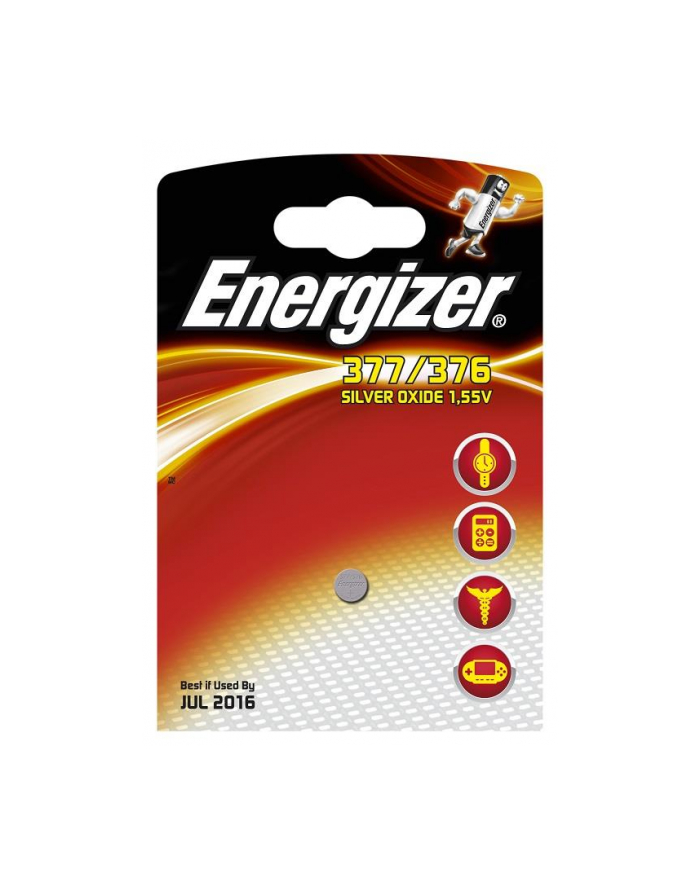 energizer Bateria specjalistyczna zegarkowa 377 / 376 / G4 / SR626SW / 1szt. główny