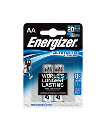 energizer Bateria Ultimate Lithium Litowa AA L92 2 szt. blister nr 1