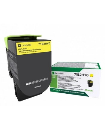 lexmark Toner 3.5K YELLOW CS/CX4/517 71B2HY0 nr 2