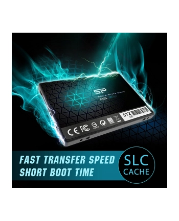 Silicon Power Dysk SSD Ace A55 512GB 2.5'', SATA3 6GB/s, 560/530 MB/s, 3D NAND nr 2