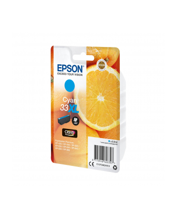 Tusz Epson T3362 Cyan 33XL | 8,9 ml | XP-530/540/630/635/640/645/830/900