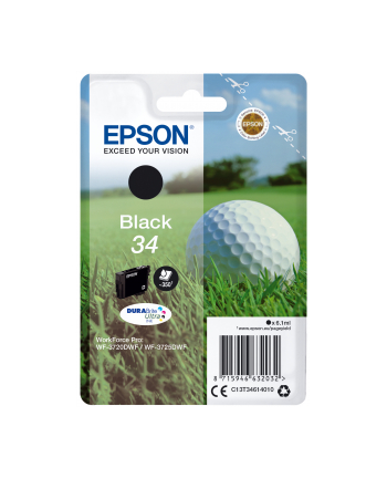 Golf ball Singlepack Epson Black 34 DURABrite Ultra | 6,1 ml