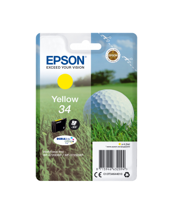 Golf ball Singlepack Epson Yellow 34 DURABrite Ultra | 4,2 ml