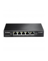 Edimax Technology Edimax 5x10/100 Switch, 4x PoE+ ports, ext. power, 802.3af/at,55W budget (30W/p) - nr 6