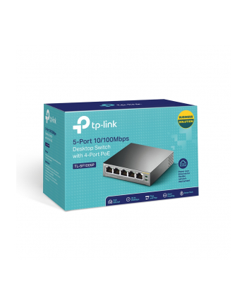 TP-Link TL-SF1005P 5-Port 10/100Mbpst Desktop Switch with 4-Port PoE