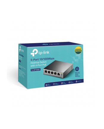 TP-Link TL-SF1005P 5-Port 10/100Mbpst Desktop Switch with 4-Port PoE