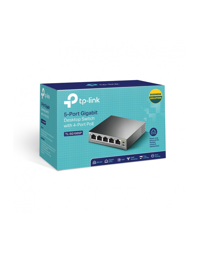 TP-Link TL-SG1005P 5-Port Gigabit Desktop Switch with 4-Port PoE główny