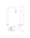 White Aluminum Alloy 455.2 x 130.4 x841.5mm - nr 3