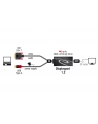 Delock Adapter DVI męski > Displayport 1.2 żeński czarny - nr 17