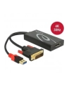 Delock Adapter DVI męski > Displayport 1.2 żeński czarny - nr 30