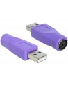 Delock Adapter USB Typ-A male > PS/2 female - nr 11