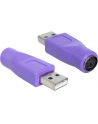 Delock Adapter USB Typ-A male > PS/2 female - nr 14