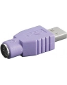 Delock Adapter USB Typ-A male > PS/2 female - nr 15