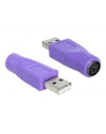 Delock Adapter USB Typ-A male > PS/2 female - nr 7