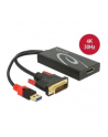 Delock Adapter DVI męski > Displayport 1.2 żeński czarny - nr 19