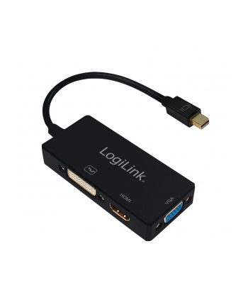 LOGILINK - 4K Mini DisplayPort to DVI/HDMI/VGA Converter