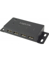 logilink Hub 4xUSB 2.0 metalowa obudowa - nr 21
