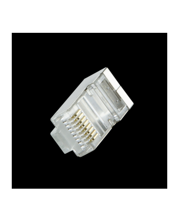 logilink Wtyki RJ45 CAT.6 z osłoną, 100szt. ekranowane, biały