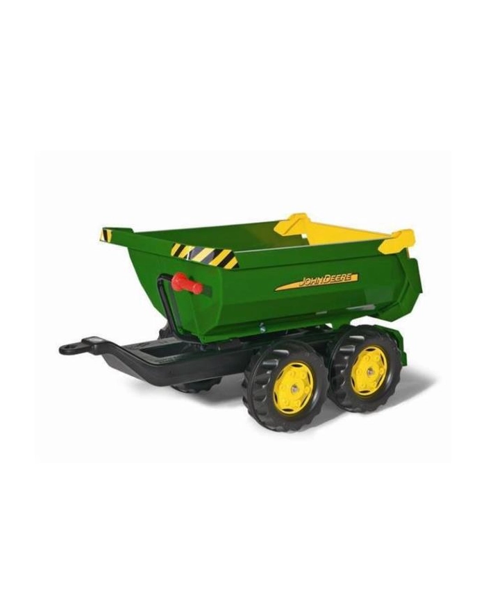 Przyczepa Halfpipe John Deer Wywrotka zielona 122165 Rolly Toys główny