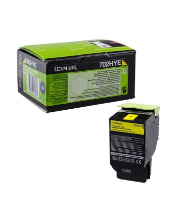 lexmark Toner 702HYE 3k yellow 70C2HYE