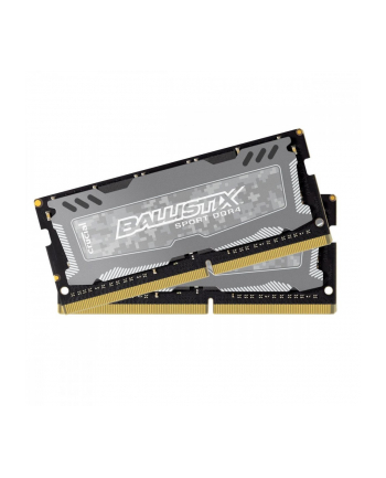ballistix DDR4 SODIMM Sport LT 16GB(2*8GB)/1600 CL16 SRx8 Szara