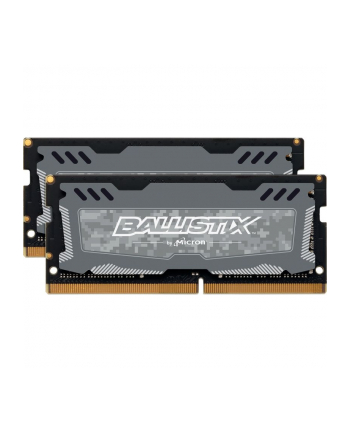 ballistix DDR4 SODIMM Sport LT 16GB(2*8GB)/1600 CL16 SRx8 Szara